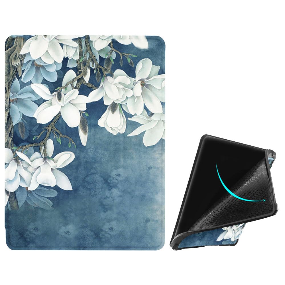 Premium Lightweight PU Leather & TPU Soft Back Cover for Kindle Paperwhite 11th Gen (2021) 6.8