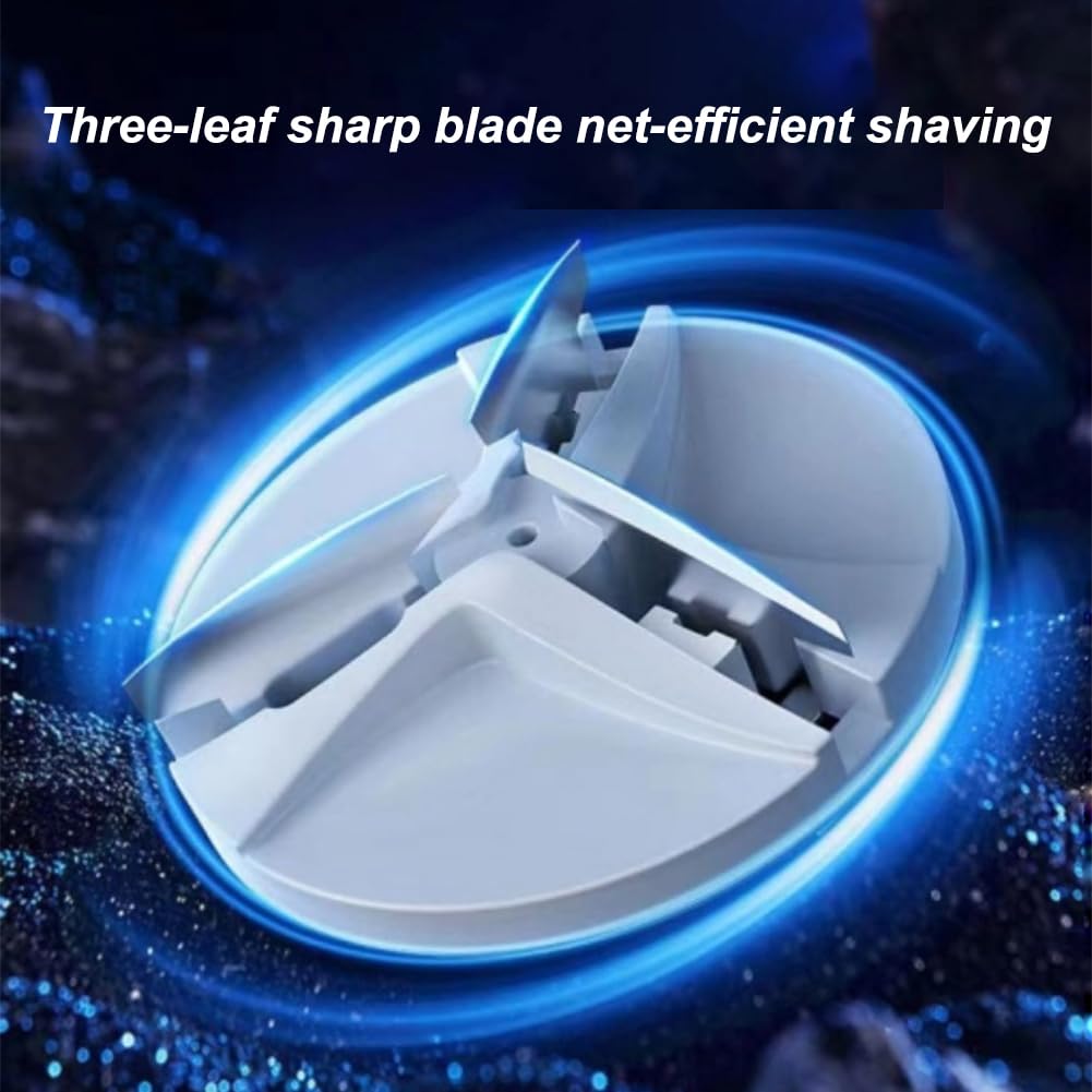 Enspiracle Mini Electric Shaver - Portable USB Rechargeable Wet/Dry Shaver for Men & Women | Travel-Friendly Pocket Size | Washable Unisex Razor for Face & Body | Perfect for Home, Gym & Business Trips (Black)