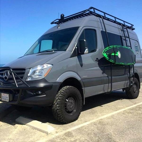 Aluminess Heavy-Duty Surfboard Hooks for Trucks & SUVs - Secure Surfboard Transport for Beach & Outdoor Adventures