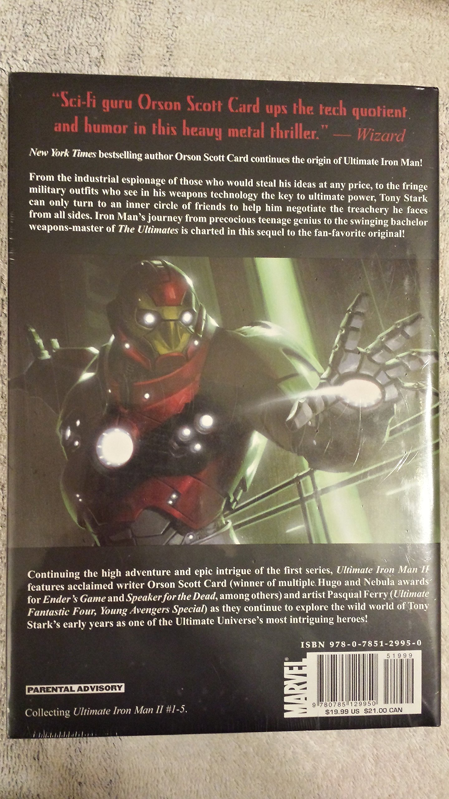Ultimate Iron Man Vol. 2 Comic Book - Marvel Superhero Graphic Novel | Collectible Edition for Comic Fans & Marvel Enthusiasts | Perfect for Reading, Collecting & Display