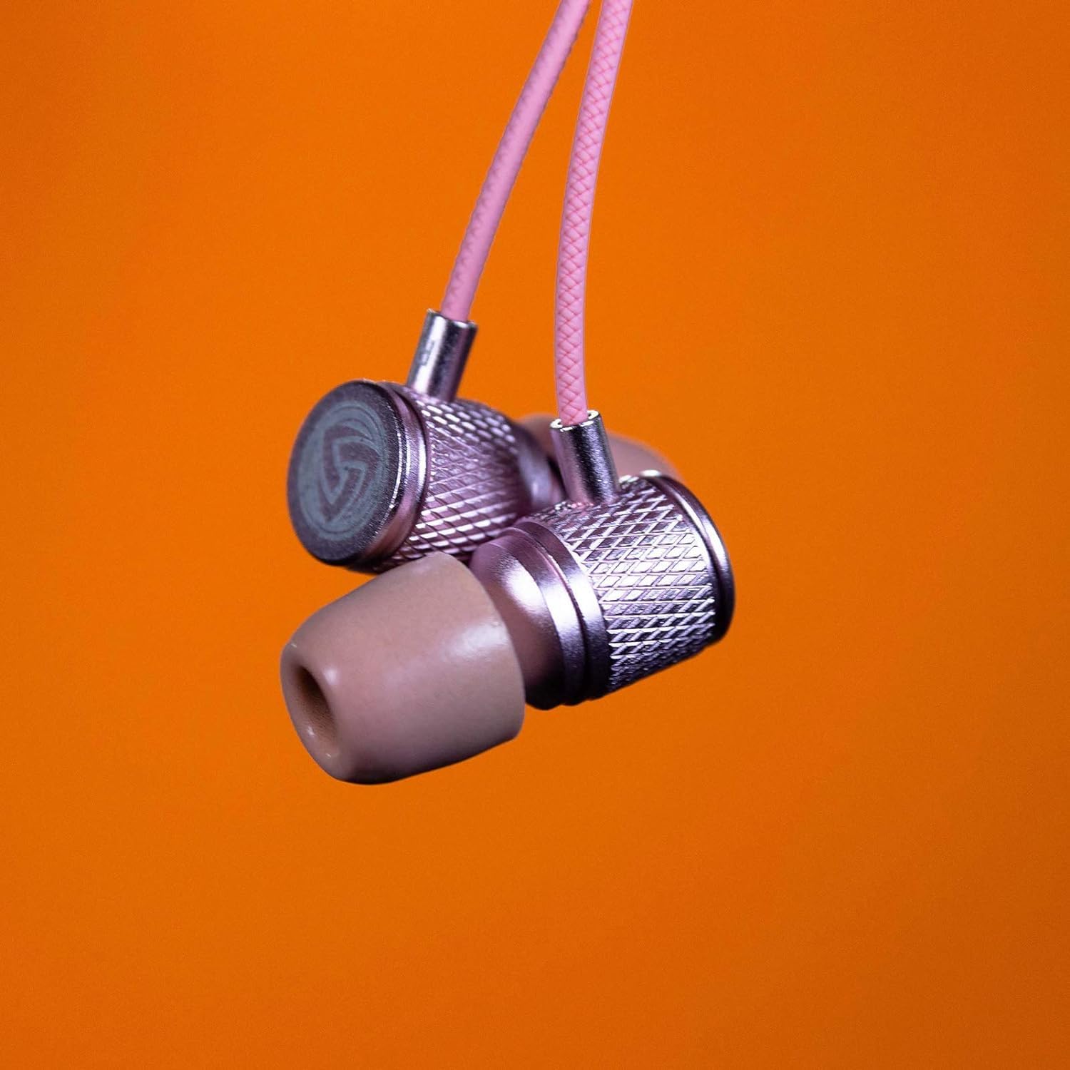 LUDOS Ultra USB C Headphones - Magnetic USB-C Earbuds for iPhone 16/15 Pro Max/Plus & iPad Pro | Compatible with Samsung Galaxy S24/S23/S22/S21/S20/A55/A54/A53 | 5-Year Warranty | Pink - Perfect for Workouts, Commuting & Gaming
