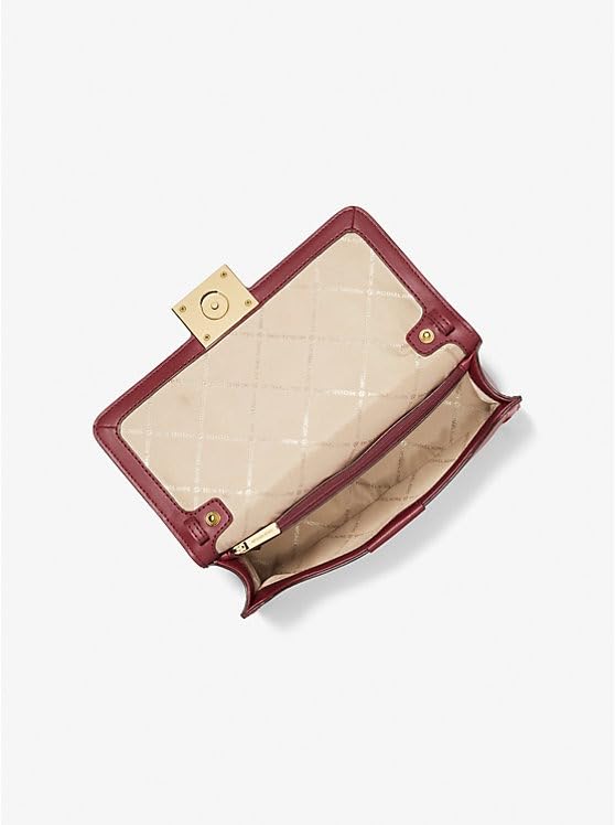 Michael Kors Sonia Medium Shoulder Bag Crossbody Purse for Women - Stylish Leather Handbag with Adjustable Strap, Perfect for Work, Travel & Everyday Use