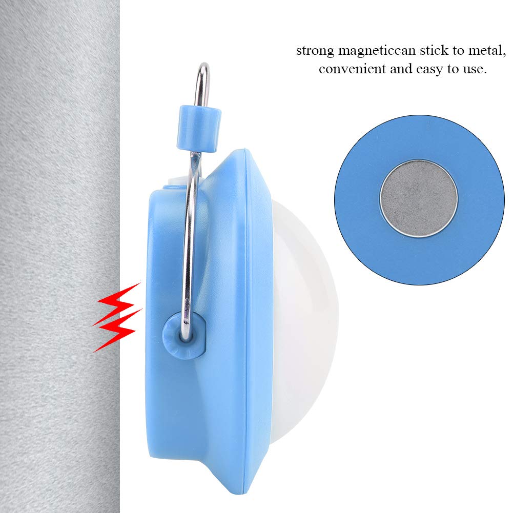 Mini COB LED Camping Light - Portable Rechargeable Outdoor Lamp for Camping, Hiking, Emergency, Home & Living Room Use (Blue)