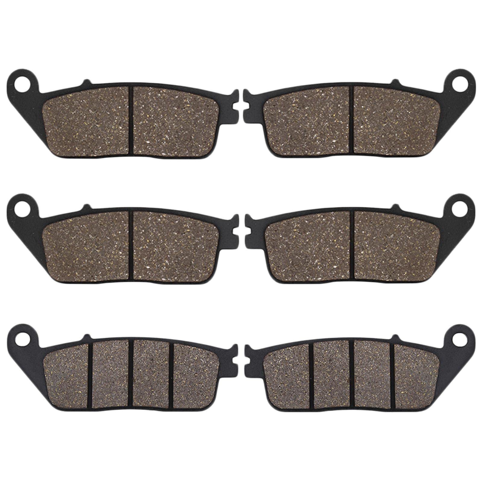 High-Performance Motorcycle Brake Pads for BMW C600 Sport & C650 GT Scooters (2012-2016) - Front & Rear Brake Pads Replacement - Perfect for City Commuting & Long-Distance Riding