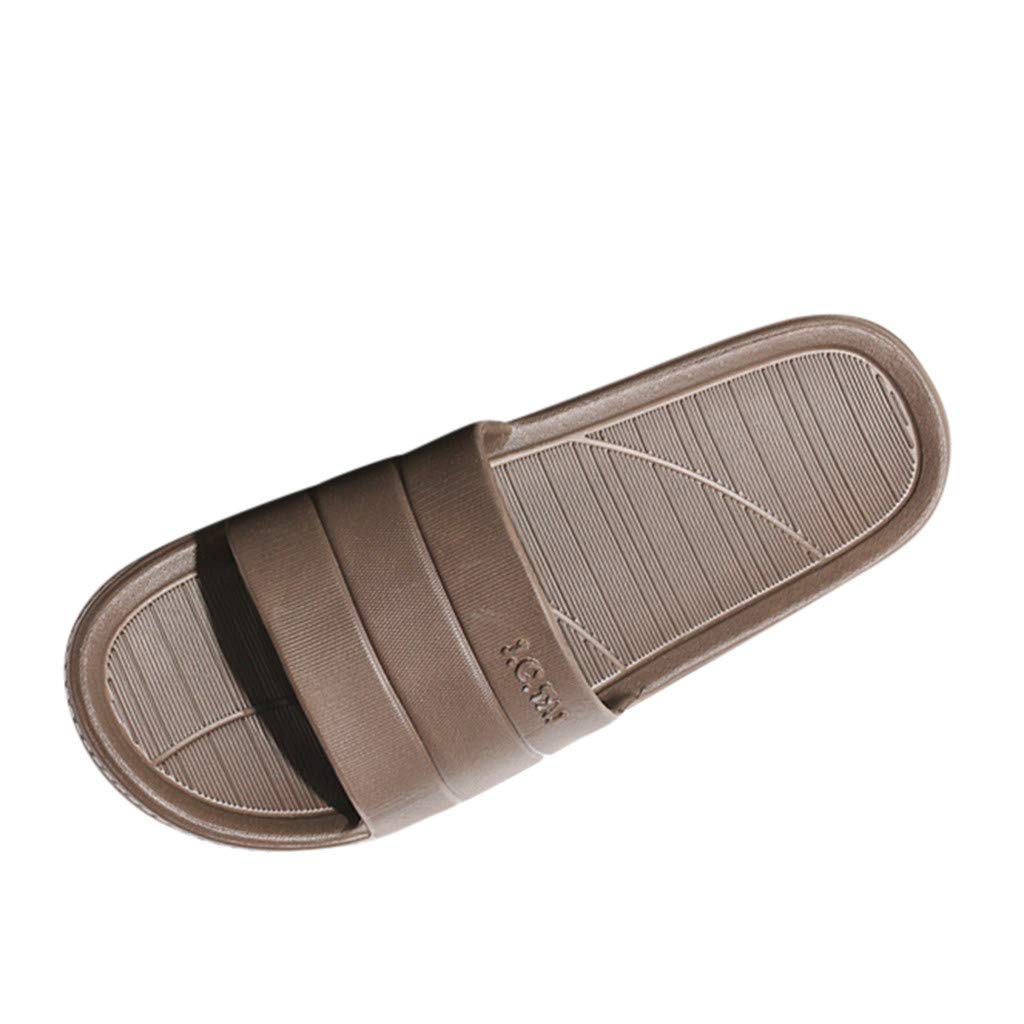 **Men's & Women's Anti-Slip Shower Slippers - Soft Sole Bathroom House Slides for Indoor & Outdoor Use - Size 10.5 (Men) - Perfect for Spa, Poolside, and Home Comfort**