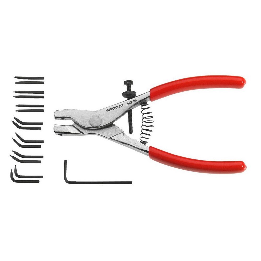 Facom 467 Professional Pliers and Bits Washers Set - High-Quality Tool Kit for DIY, Home Repair & Automotive Maintenance