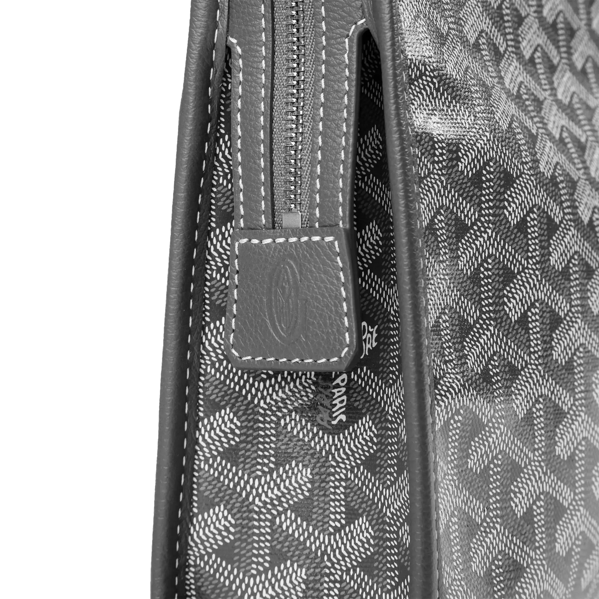 Goyard Jouvence MM Grey Washbag | Luxury Travel Cosmetic Bag | Perfect for Toiletries & Makeup Organization on Trips