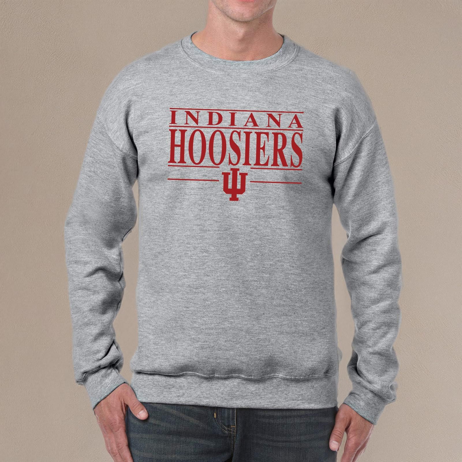 UGP Campus Apparel NCAA Headline Sweatshirt | Team Color Crewneck Pullover | College & University Spirit Wear | Perfect for Game Day & Campus Life