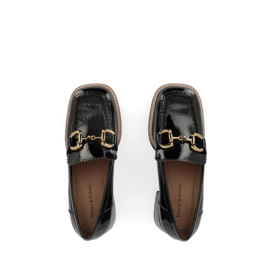 AMBATO Black Patent Leather Shoes - Stylish & Durable Dress Shoes for Men & Women | Perfect for Office, Weddings & Formal Events