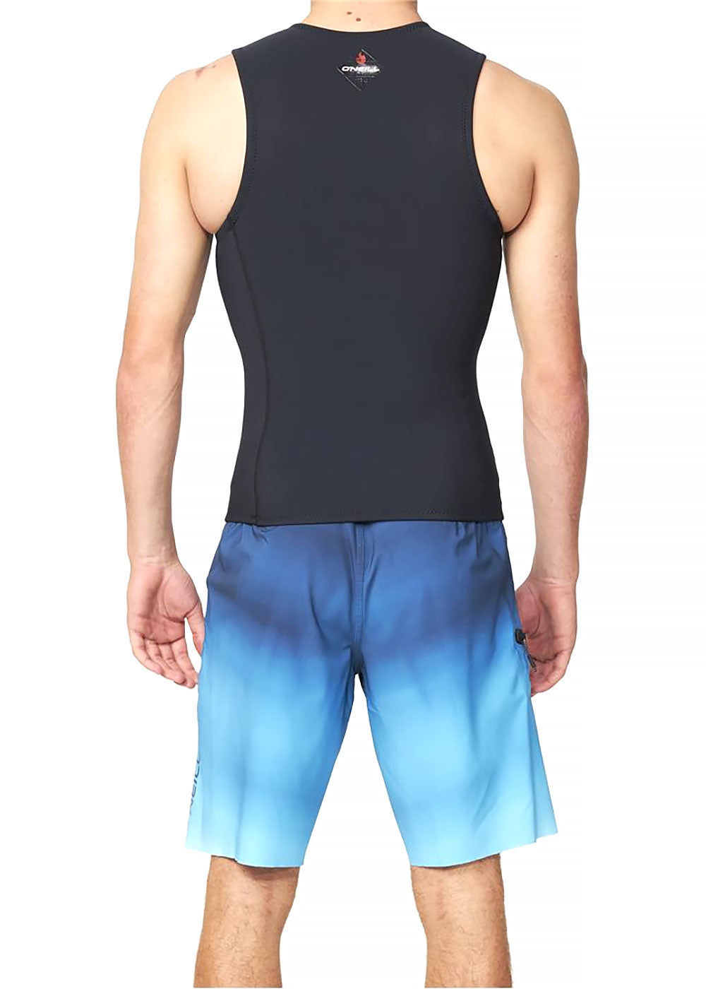 O'Neill Men's HyperFire 1mm ZF Neoprene Vest - Lightweight Scuba Diving & Surfing Wetsuit Top for Water Sports
