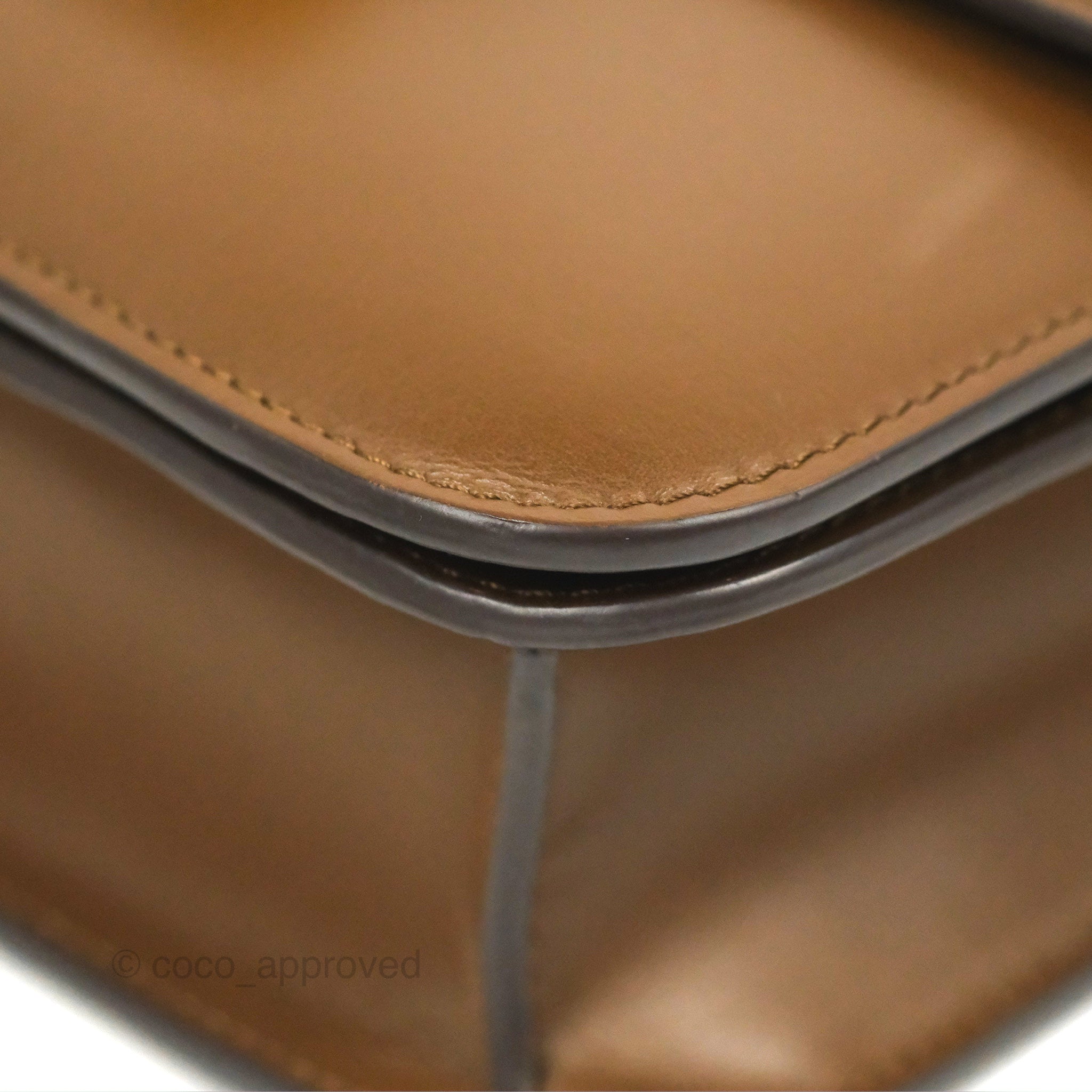 Celine Teen Classic Box Bag in Caramel Box Calfskin Leather - Stylish Crossbody Purse for Women, Perfect for Work, Travel & Everyday Use