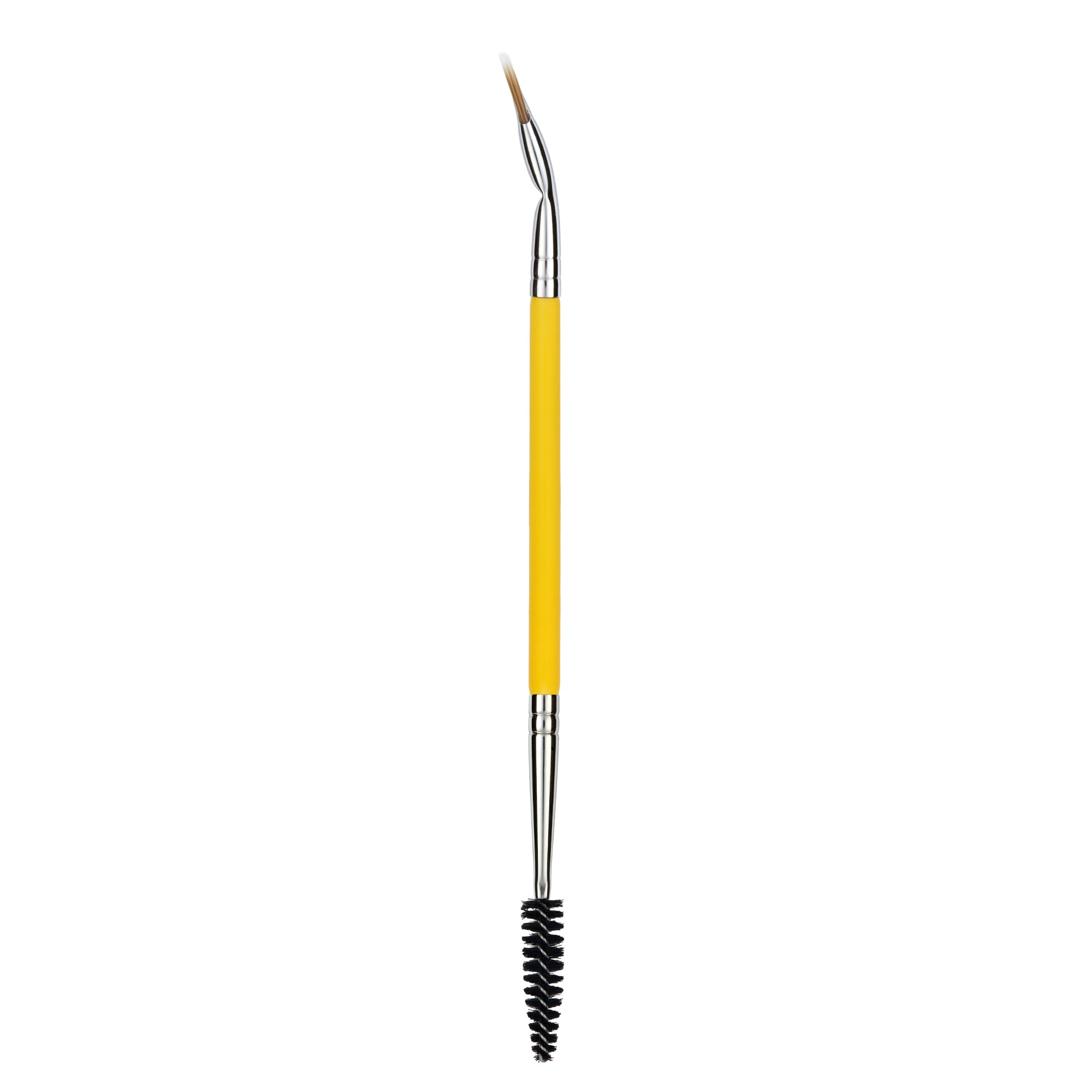 Professional Double Ended Bent Lash Fan & Spoolie Brush - Perfect for Eyelash Extensions, Makeup Application & Salon Use