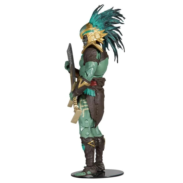 Mortal Kombat 11 Kotal Kahn 7-Inch Collectible Action Figure - Premium Articulated Video Game Character for Fans & Collectors - Perfect for Display, Gaming Battles & Cosplay