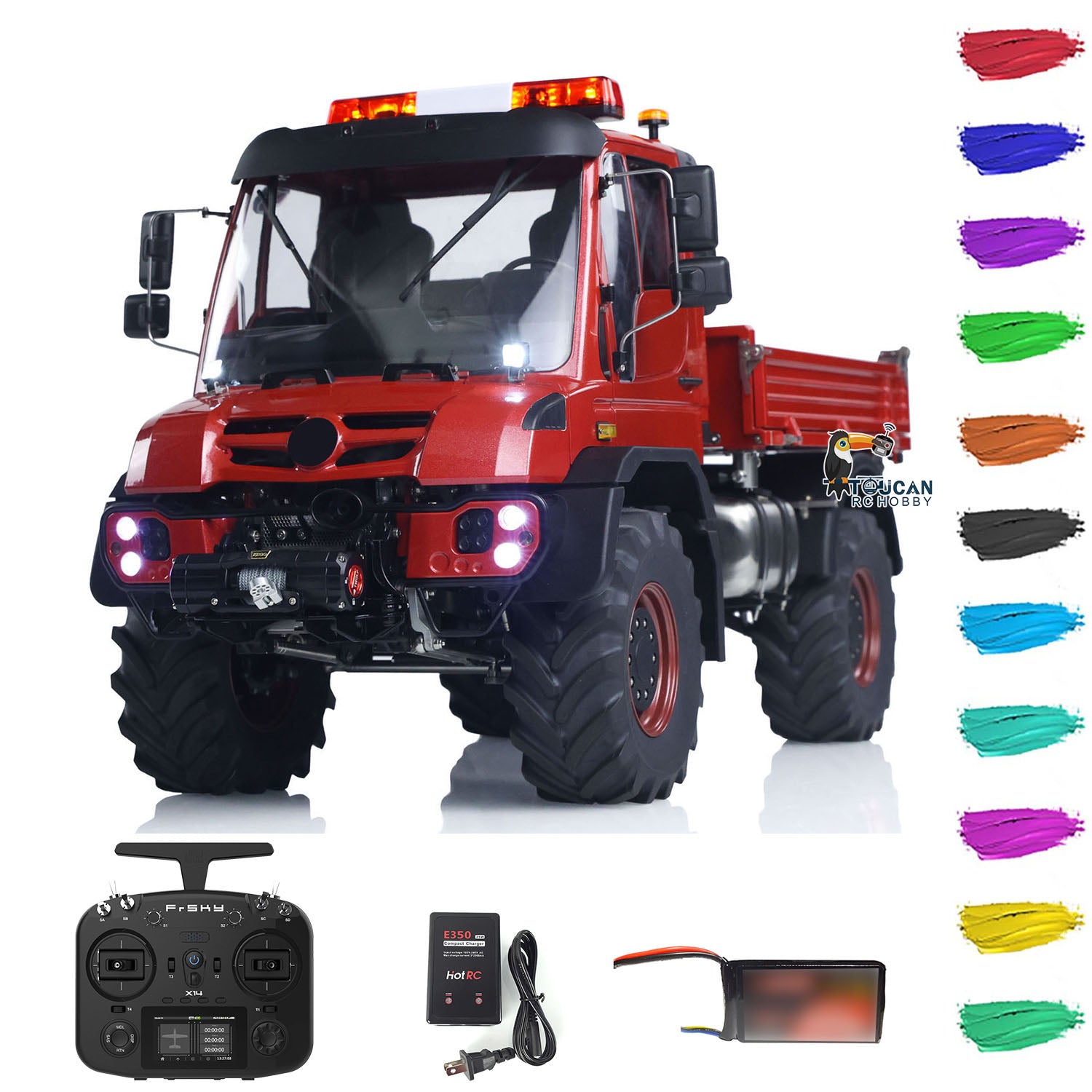 4X4 U535 RC Rock Crawler - 1/14 Scale Remote Control Off-Road Vehicle with 2WD/4WD, 3-Speed Gearbox & RTR Model - Perfect for Outdoor Adventure, Rock Climbing & Off-Road Racing