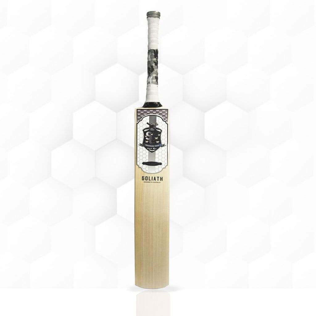 Premium SFC Goliath Senior Cricket Bat - Professional Grade Willow Wood for Adult Players - Perfect for Matches, Training & Backyard Cricket Practice