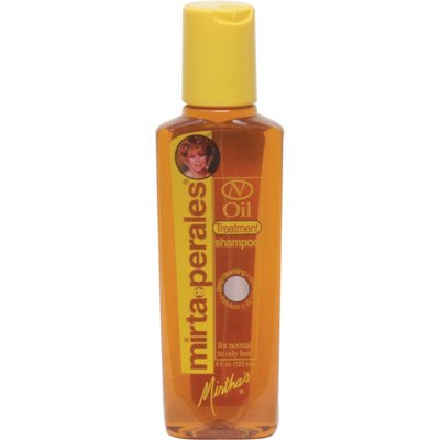 Mirta De Perales N Oil Treatment Shampoo - Travel Size 4oz for Damaged Hair | Sulfate-Free & Nourishing Formula | Perfect for Vacation, Gym & On-the-Go Hair Care