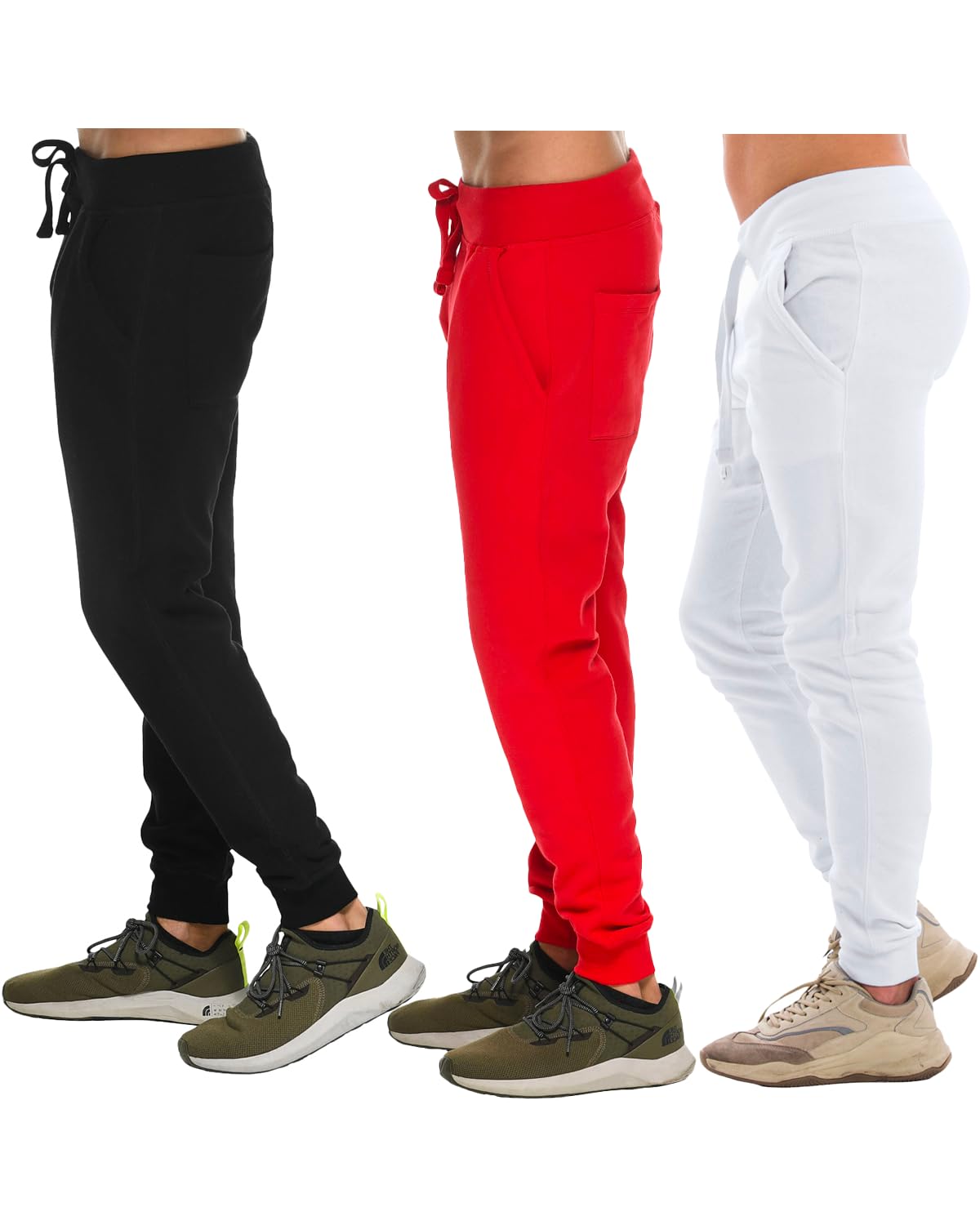 Men's & Women's Jogger Pants - Lightweight Athletic Sweatpants for Gym, Running, Training, Yoga & Casual Wear