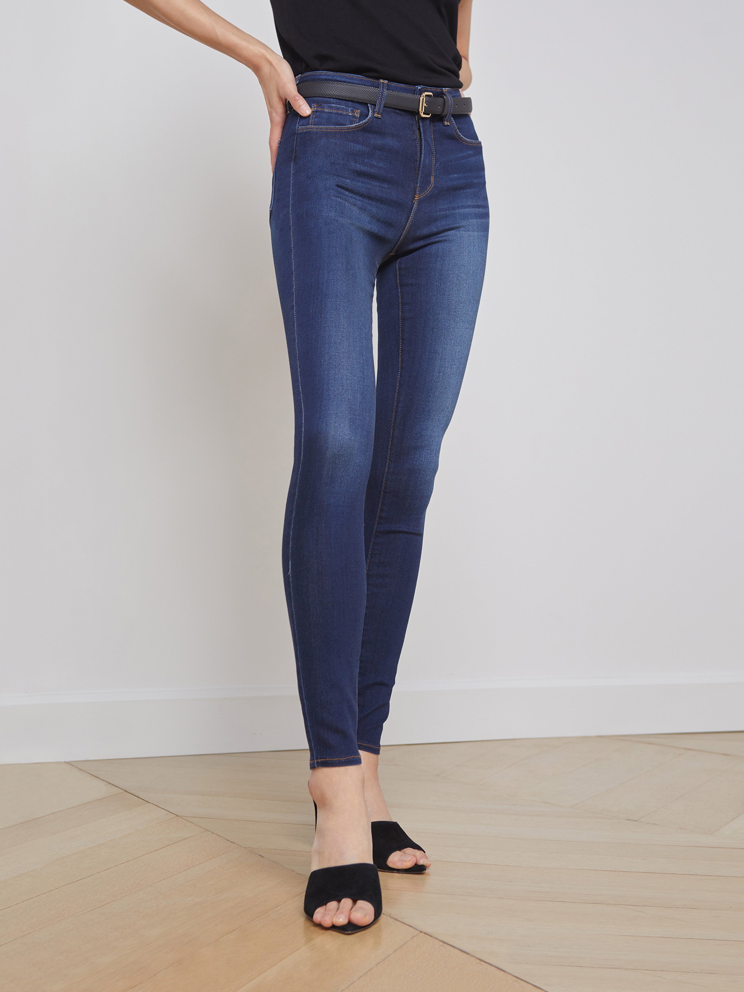 Marguerite Skinny Jeans for Women - High Waisted Stretch Denim Pants - Slim Fit Comfortable Jeans for Casual Wear, Work & Everyday Outfits