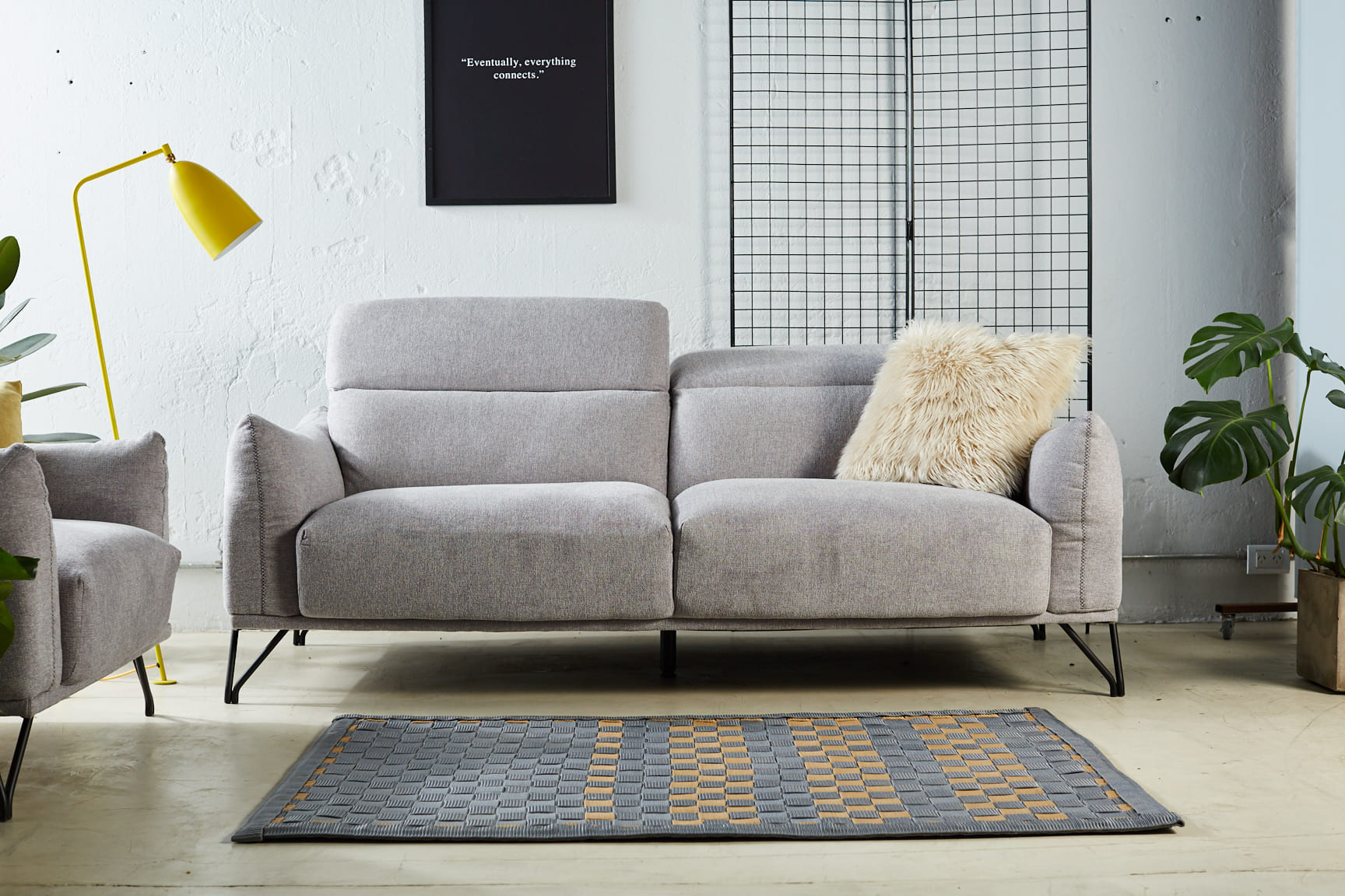 Jeff 2m (6.56ft) Modern Sofa - Comfortable Living Room Couch for Small Spaces | Perfect for Apartments, Studios & Cozy Home Decor