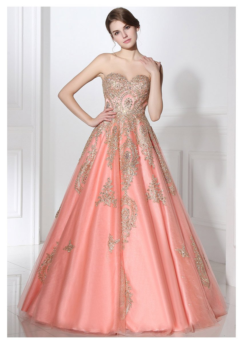 Sarahbridal Women's Elegant Long Beaded Prom Evening Dresses 2022 - Pearl Embellished Wedding Party Ball Gowns for Homecoming, Quinceañera & Formal Events