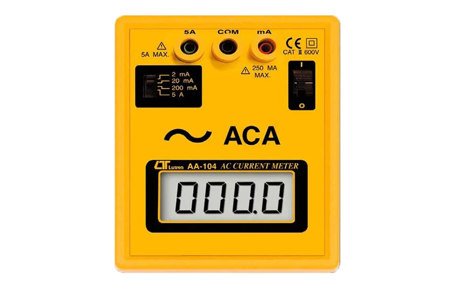 Digital AC Ampere Meter - Accurate Current Measurement for Home & Industrial Electrical Testing | Perfect for Circuit Monitoring, Power Consumption Analysis, and Electrical Maintenance