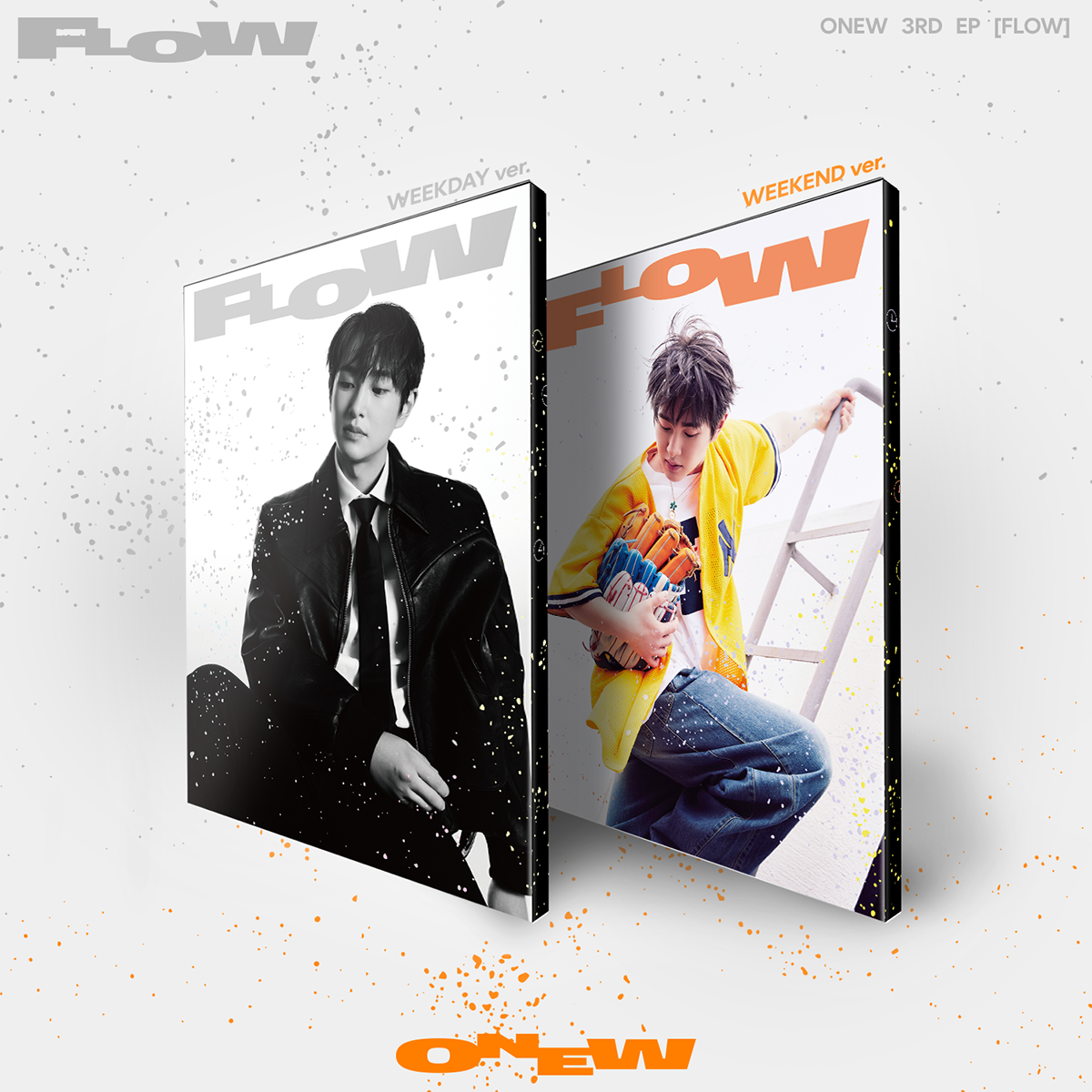 ONEW 3rd Mini Album 'FLOW' - K-Pop CD with Photobook & Poster | Perfect for K-Pop Collectors & SHINee Fans | Great Gift for Birthdays & Special Occasions