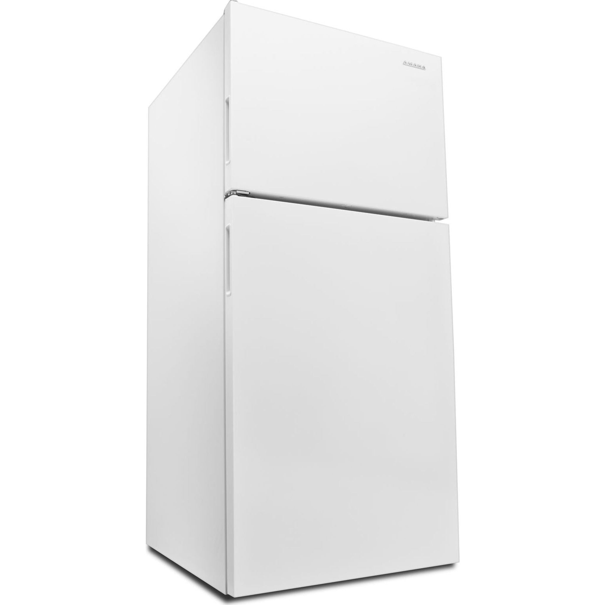 Amana 18.3 Cu. Ft. Top Freezer Refrigerator (ART318FFDW) - Energy Star Certified, White - Perfect for Kitchens, Apartments & Small Spaces