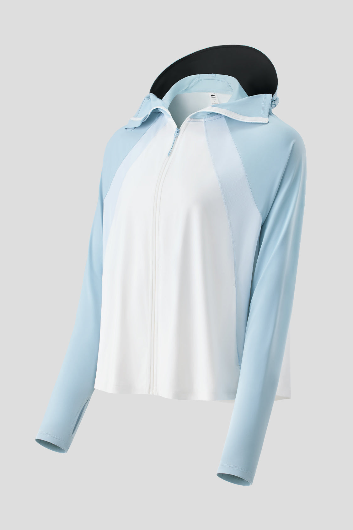Misty Blue - White