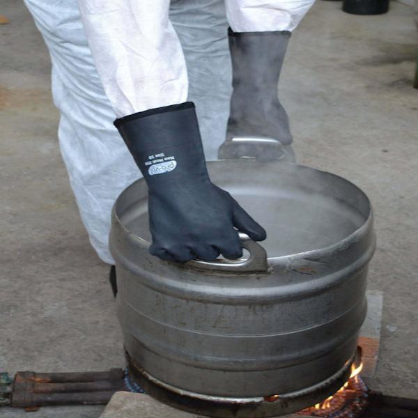 ProVal Neo Heat 350 - Heat & Cut Resistant Neoprene Gloves for Cooking, Grilling & Industrial Work - OSHA Compliant Safety Gloves
