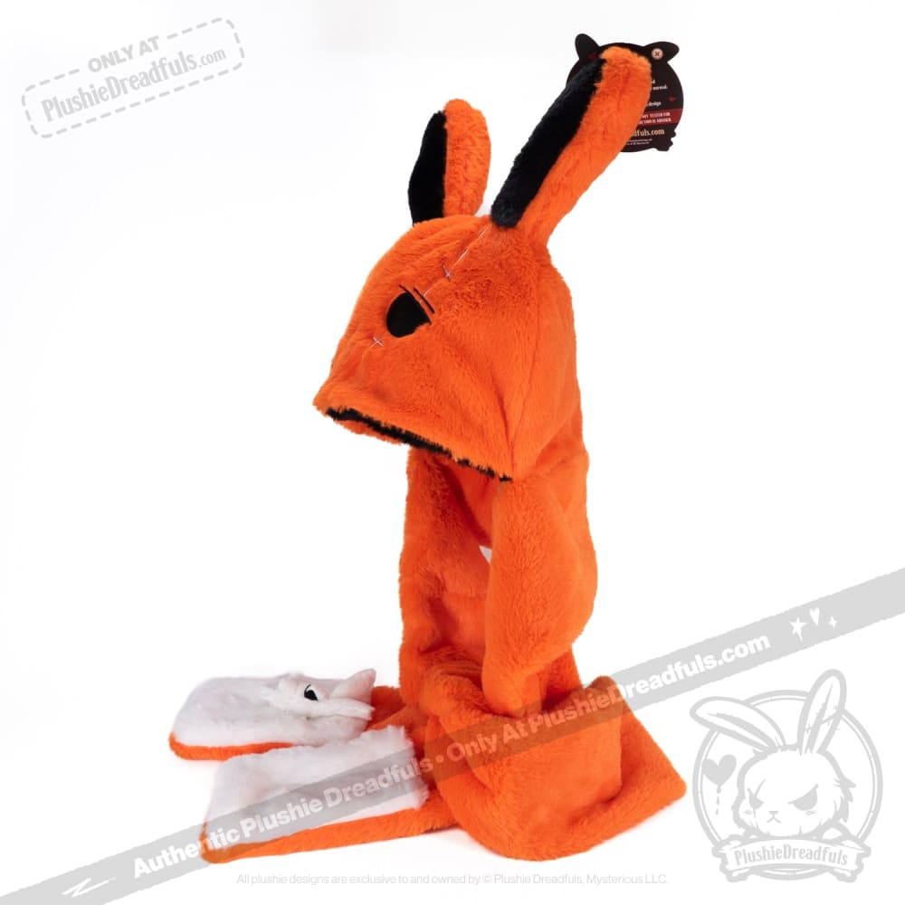 Scoodie Dreadful Anxiety Rabbit Scarf Hoodie - Soft Comfort Wear for Stress Relief, Cute Animal Design - Perfect for Winter Warmth, Anxiety Support & Cozy Lounging