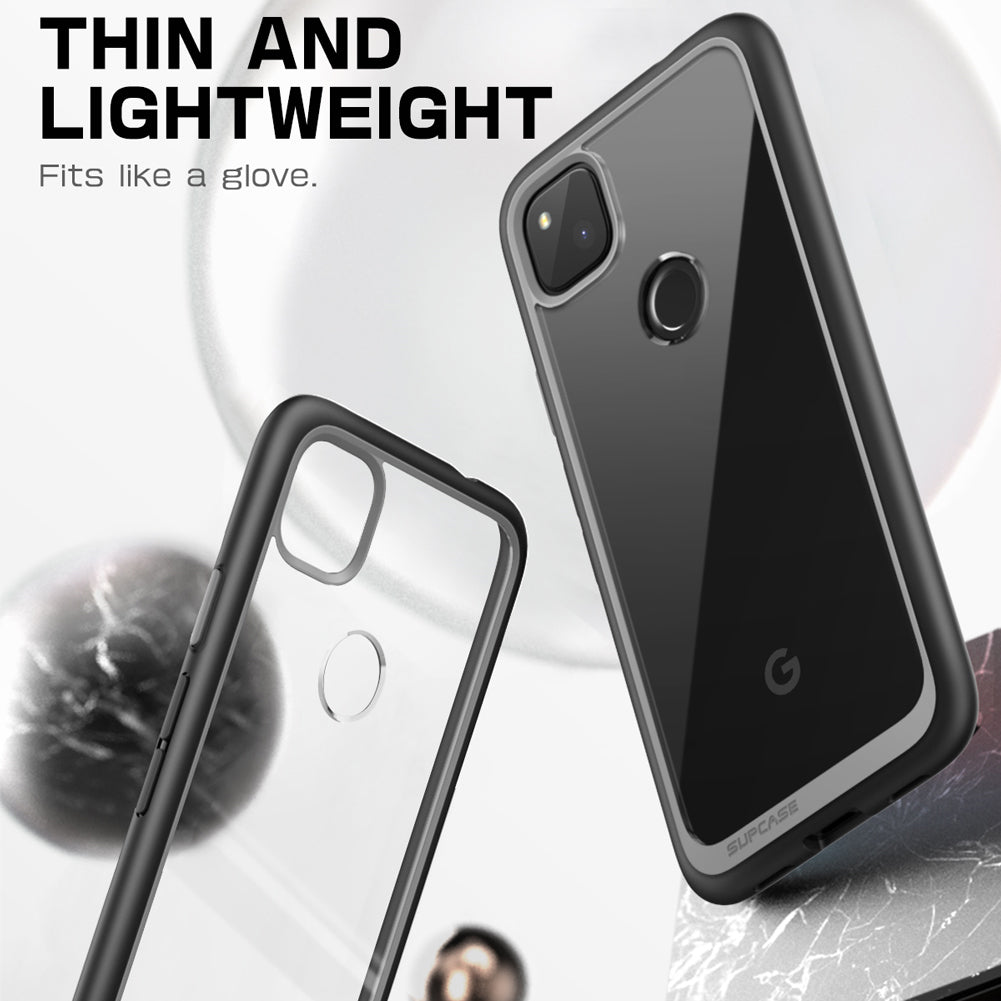 Google Pixel 4a (2020) Clear Protective Case - Shockproof Slim Design with Raised Edges for Screen & Camera Protection - Perfect for Everyday Use & Outdoor Activities
