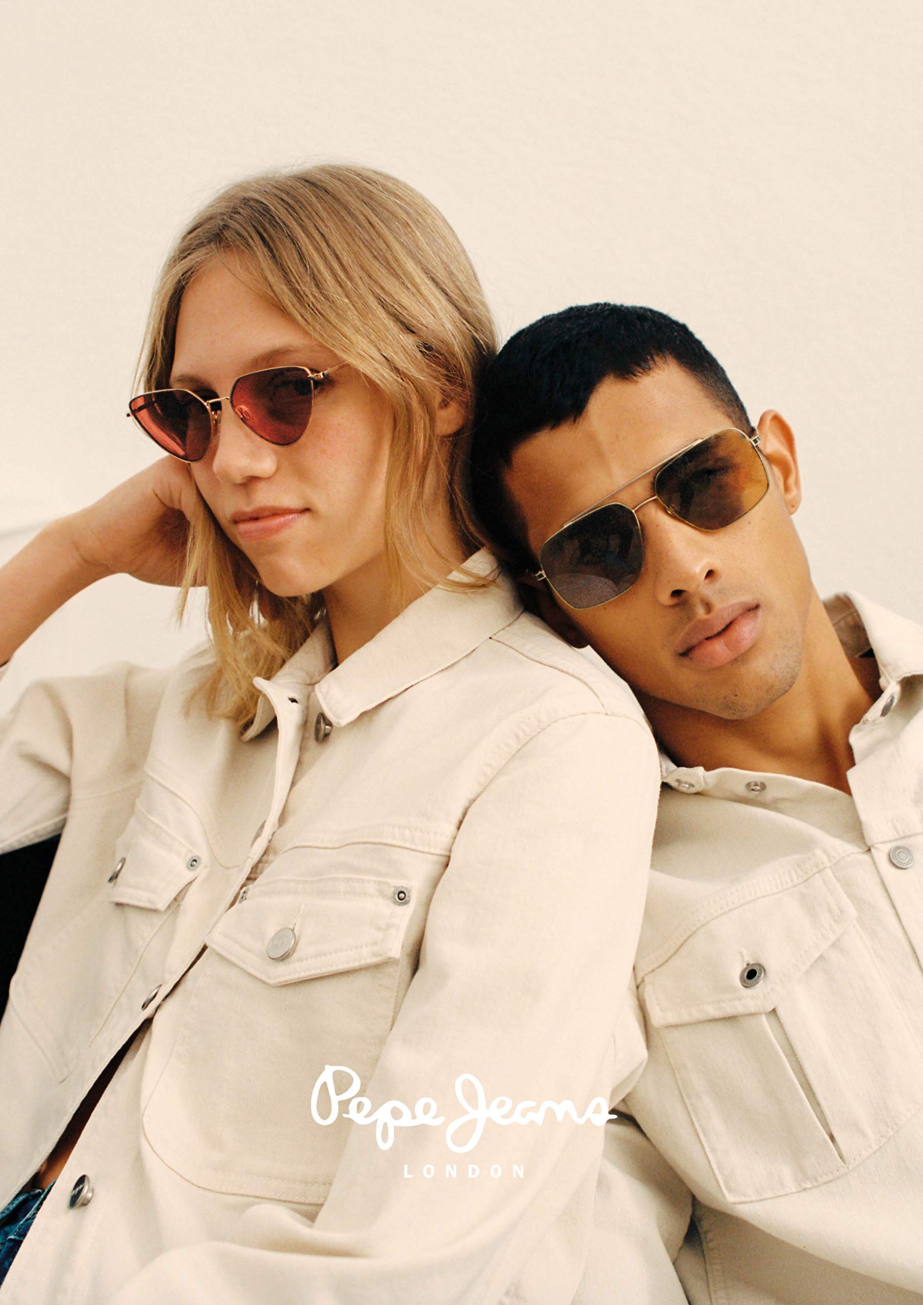 Pepe Jeans Copper CRUZ Unisex UV Protection Sunglasses - Stylish & Lightweight for Outdoor Activities, Beach, Driving & Fashion Accessories