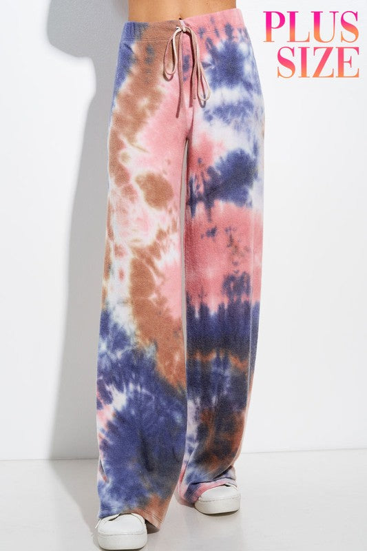 Stylish Pink Multi Tie Dye Lounge Set - Soft Cotton Comfort Wear for Women | Perfect for Yoga, Relaxing at Home & Casual Outings