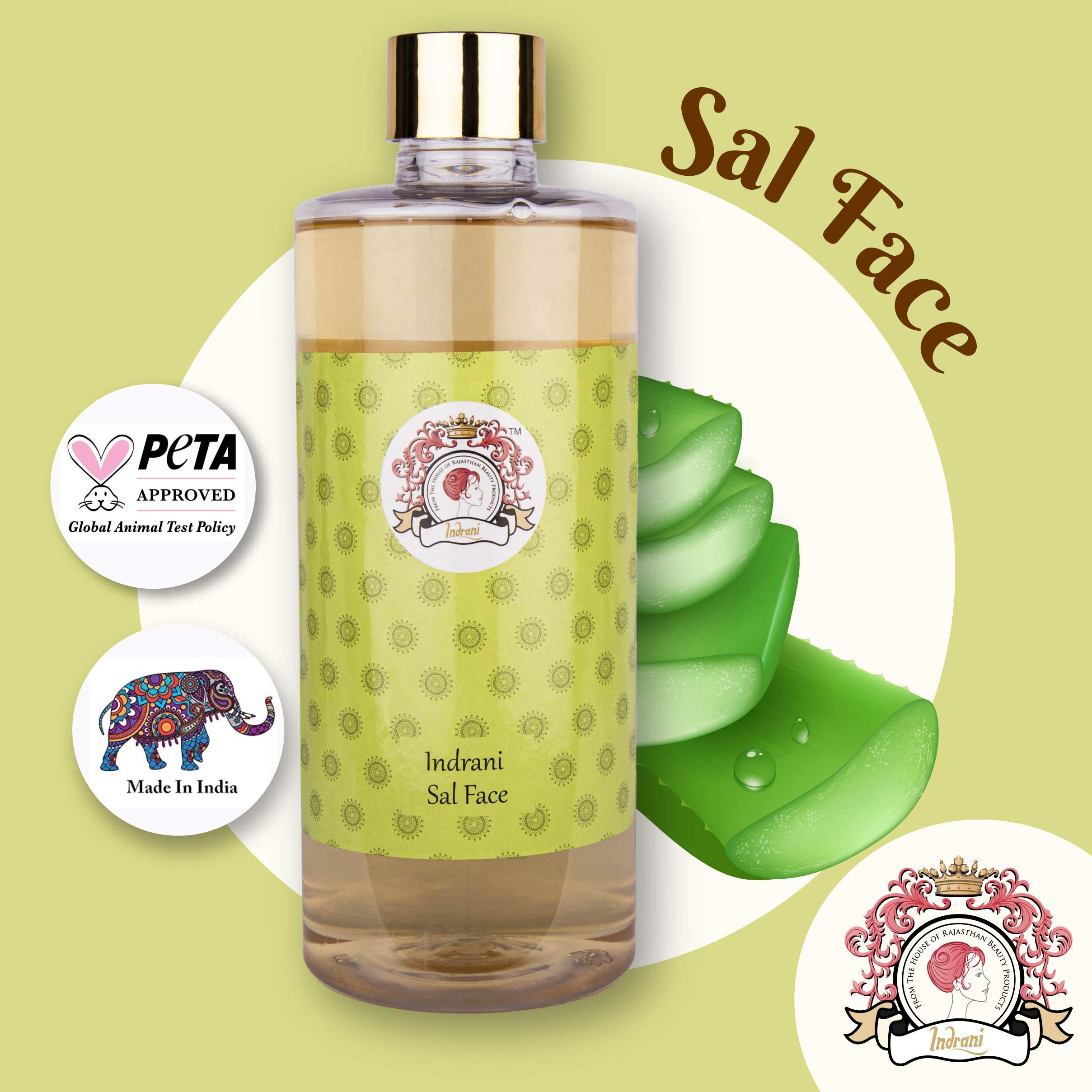 Indrani Sal Face Cream 50ml - Natural Skincare for Glowing & Hydrated Skin | Perfect for Daily Moisturizing & Night Care Routine