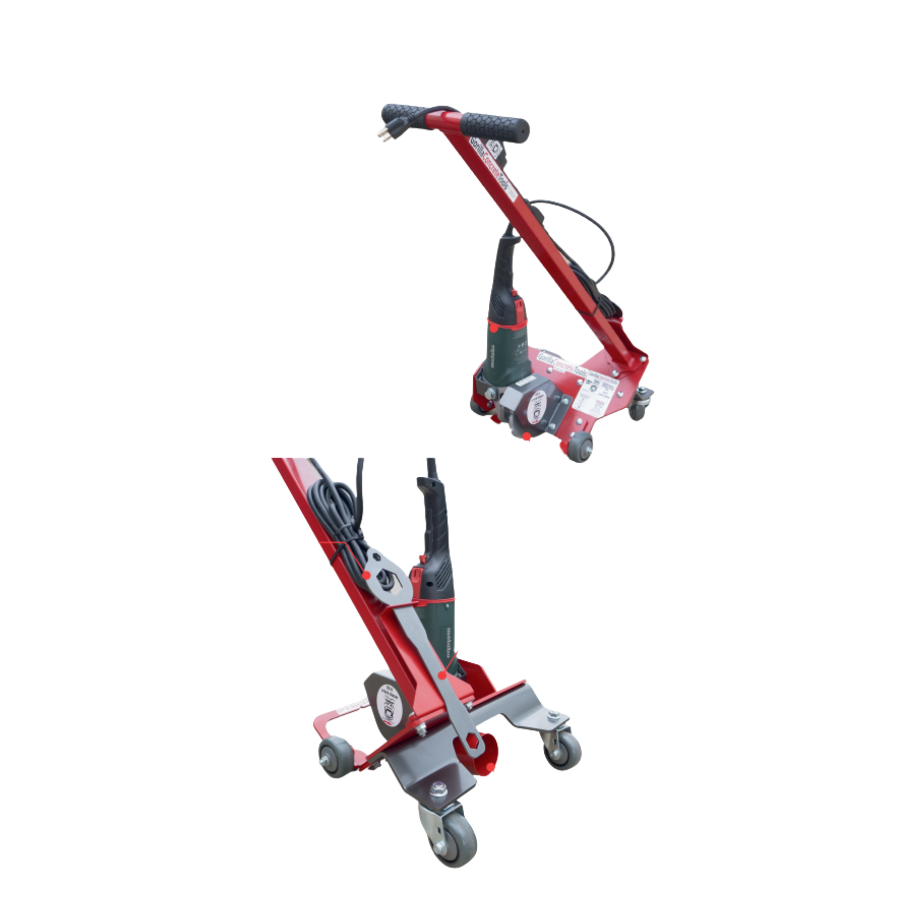 CC 6 Electric Crack Chaser - Professional Concrete Crack Repair Tool for Driveways, Sidewalks & Floors | Perfect for DIY Home Improvement & Construction Projects