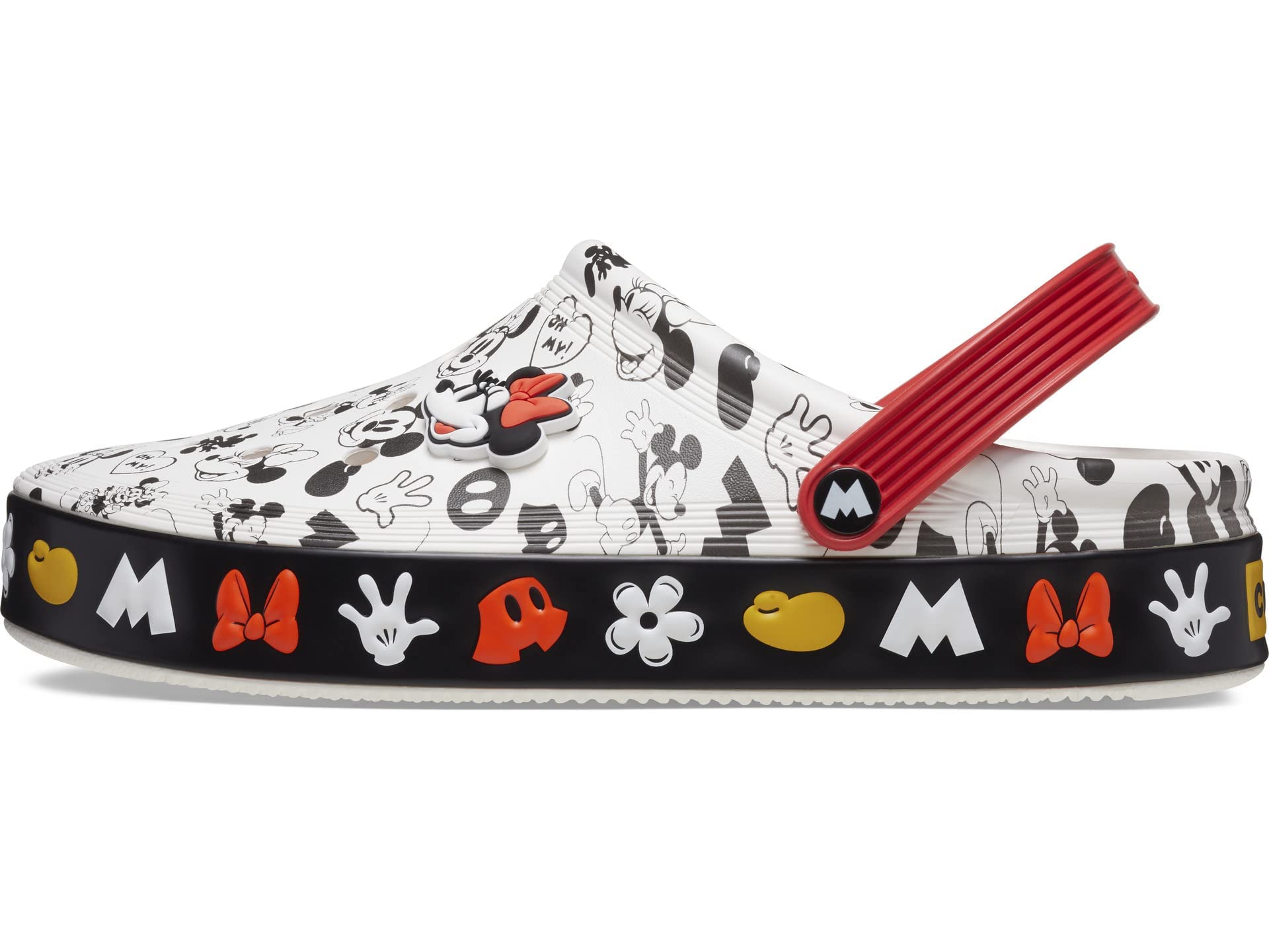 Crocs Unisex-Child Disney Clog | Mickey Mouse & Minnie Mouse Shoes for Kids | Comfortable Water Shoes for Beach, Pool & Outdoor Play