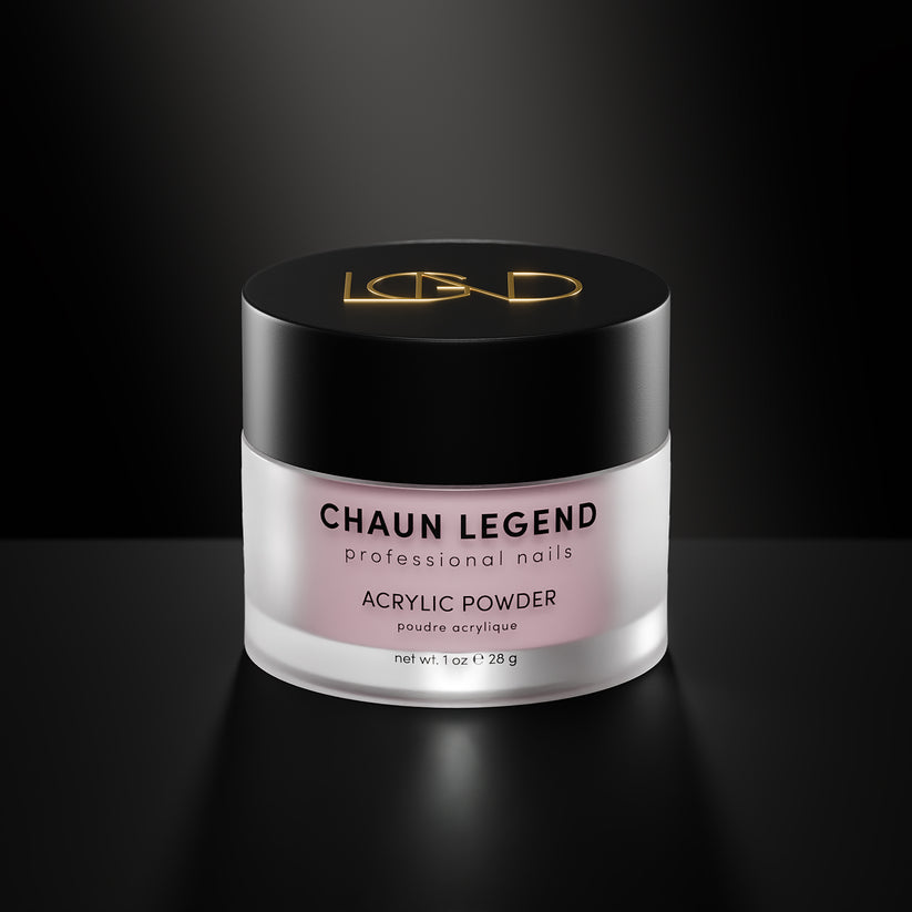 Chaun Legend 2oz Acrylic Powder - 406 Dark Pink Nail Art Dip Powder for Professional & DIY Manicures | Perfect for Salon, Home Use & Gifts