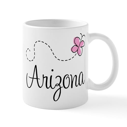 White - Butterfly Arizona Mug