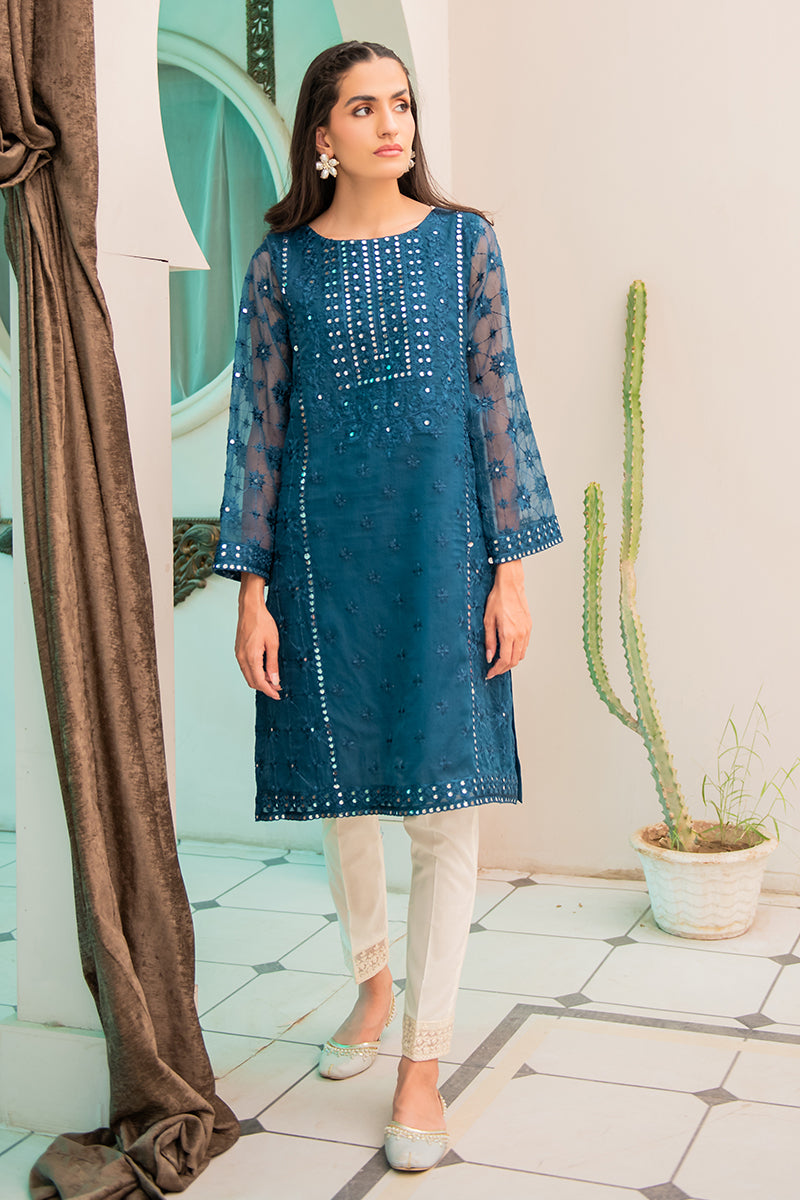 MAHROSH Embroidered Shirt for Women - Stylish Floral Design Casual Blouse - Perfect for Summer Outfits, Beach Wear & Boho Fashion