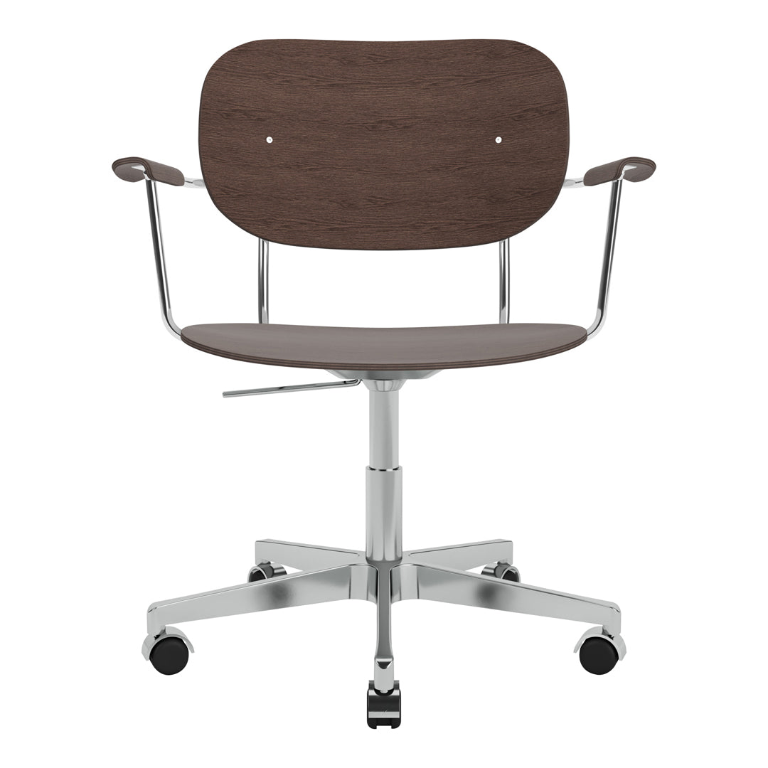 Ergonomic Office Armchair with Swivel Base & Smooth-Rolling Casters - Perfect for Home Offices, Conference Rooms & Workspaces