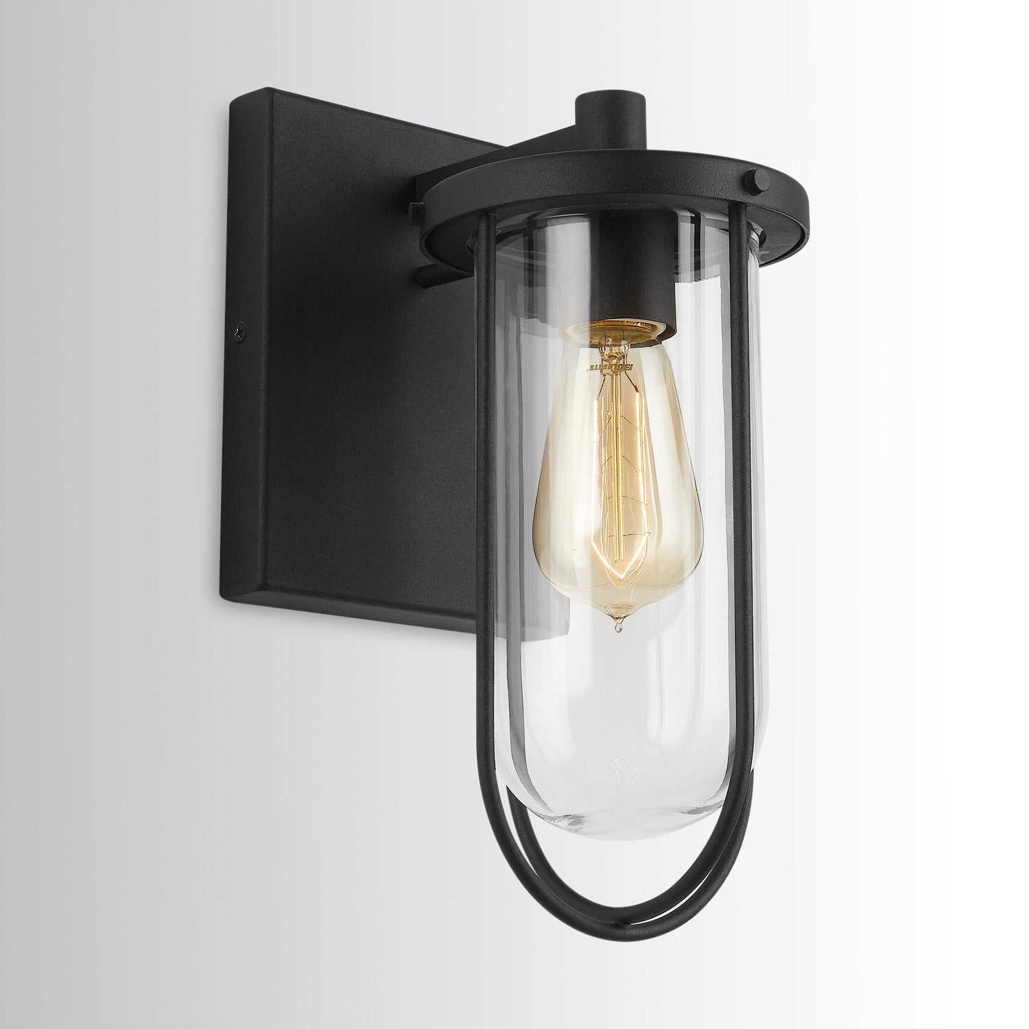 Capital Lighting One Light Wall Mount - Modern Single Sconce for Bedroom, Hallway & Entryway - Dimmable LED Wall Light Fixture for Indoor Home Decor