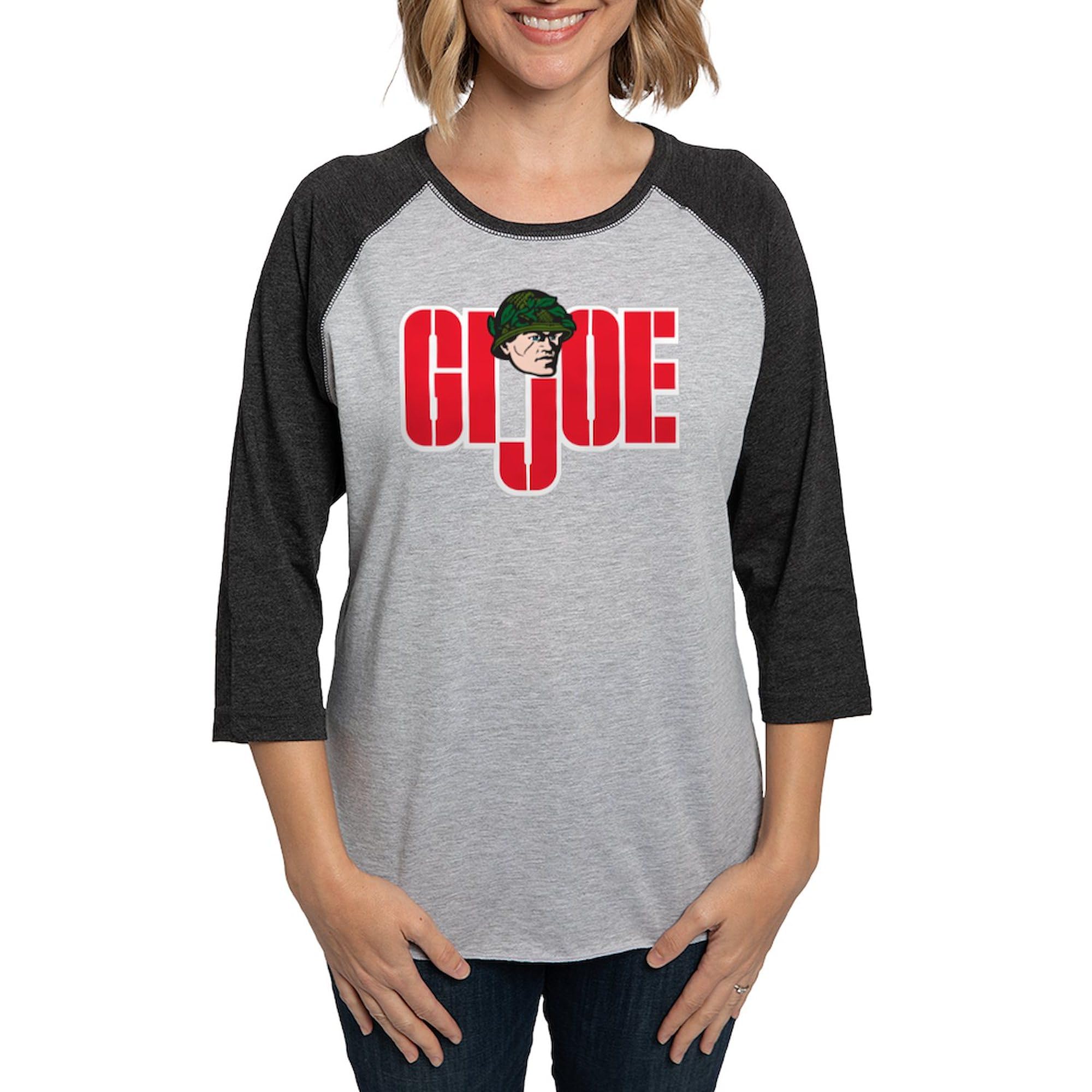 GI Joe Logo Women's Baseball Tee - Vintage Graphic Short Sleeve T-Shirt for Casual Wear & Fan Outfits