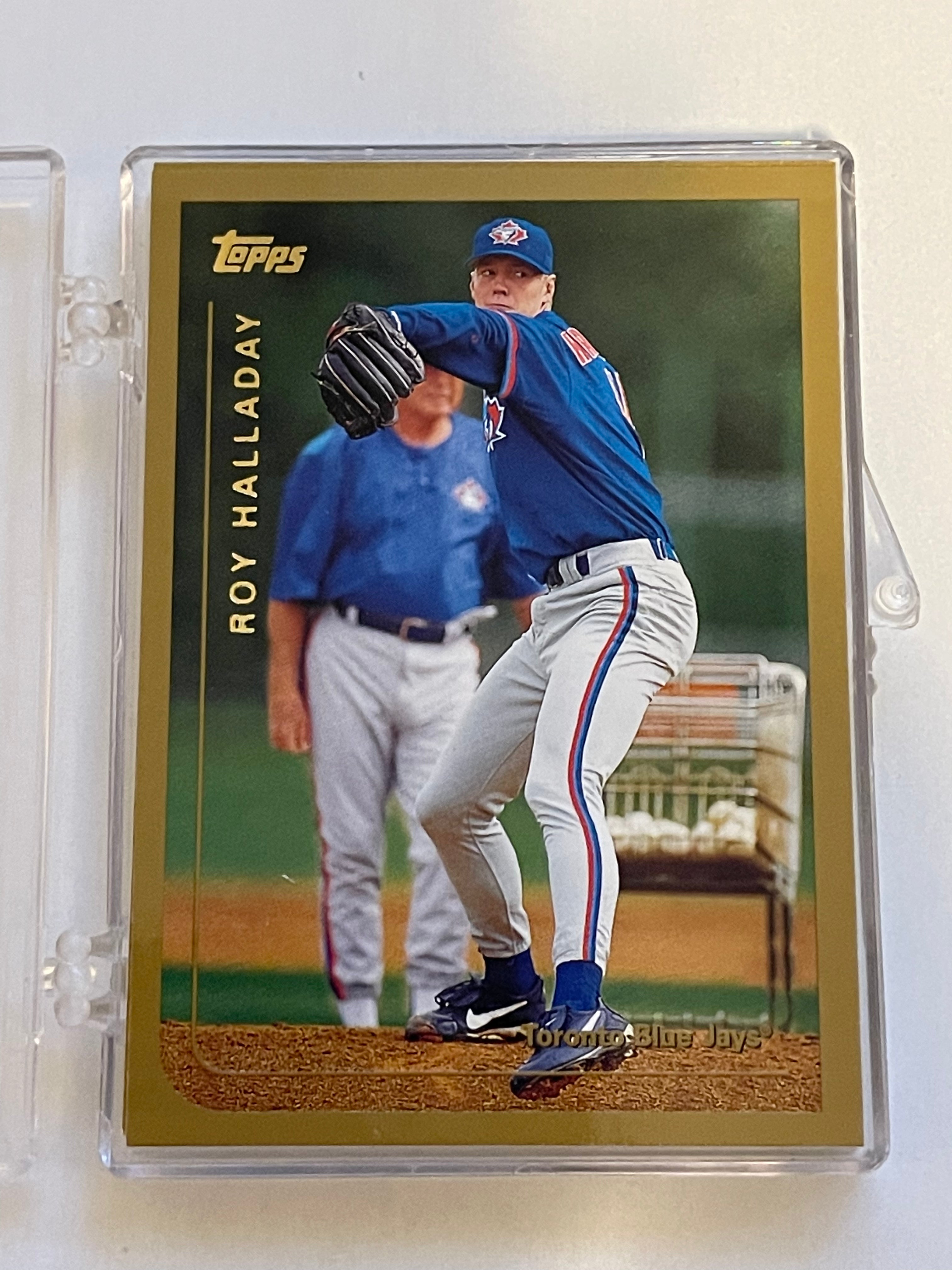 1999 Roy Halladay Blue Jays Rookie Baseball Card Set - Perfect for Collectors, Fans & Sports Memorabilia Enthusiasts