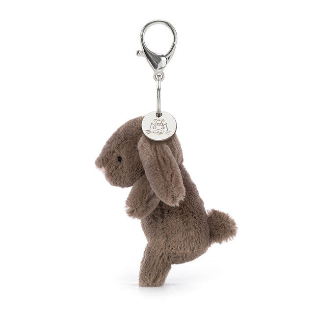 Adorable Bashful Bunny Truffle Bag Charm - Cute Bunny Keychain for Handbags, Backpacks & Gifts - Perfect for Easter, Valentine's Day & Everyday Accessories