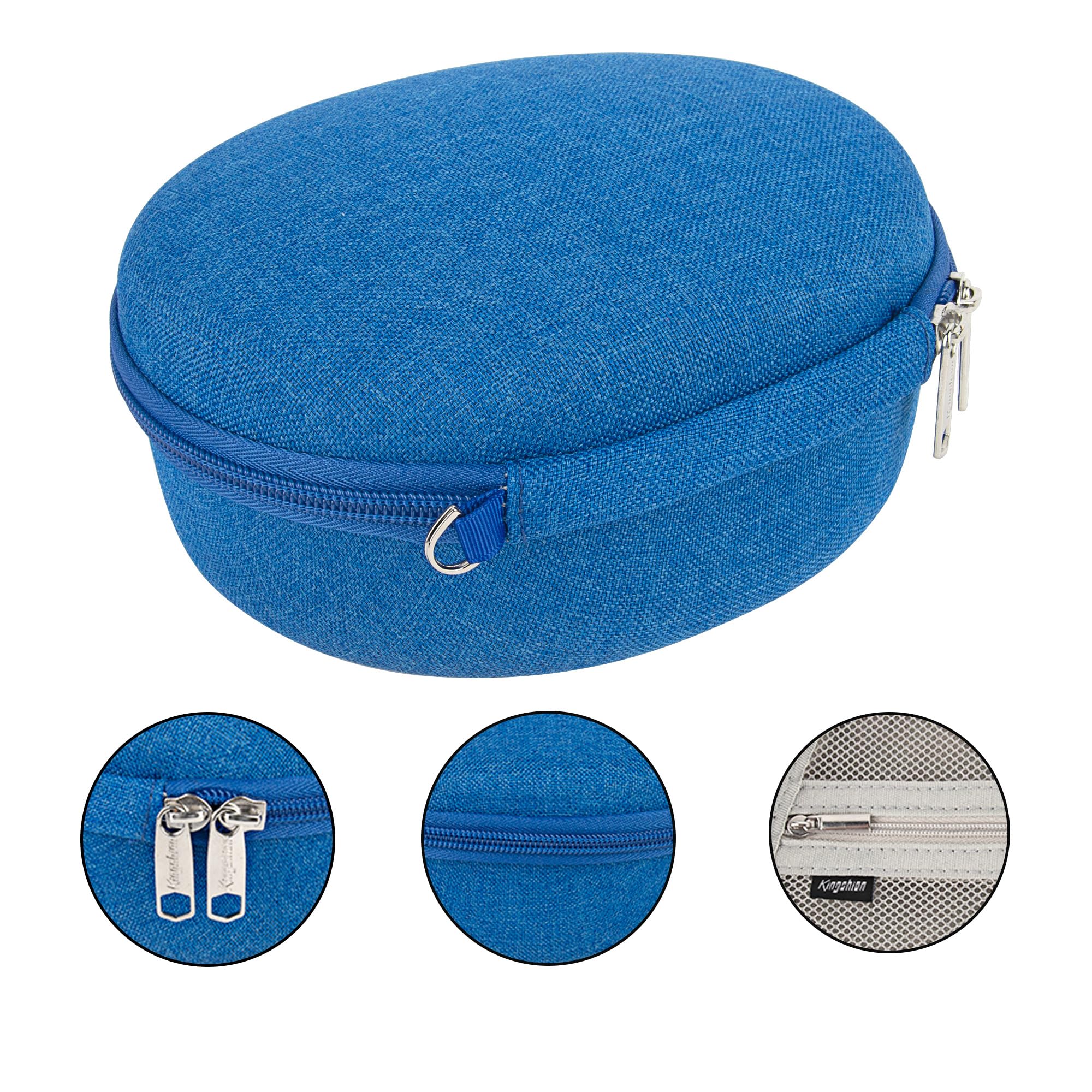 Skullcandy Crusher Evo ANC 360 Hesh3 Wireless Headphones Hard Travel Case - Protective Carrying Bag for Venue Wireless ANC Headphones (Blue) | Perfect for Airplane Commute Gym & Outdoor Use
