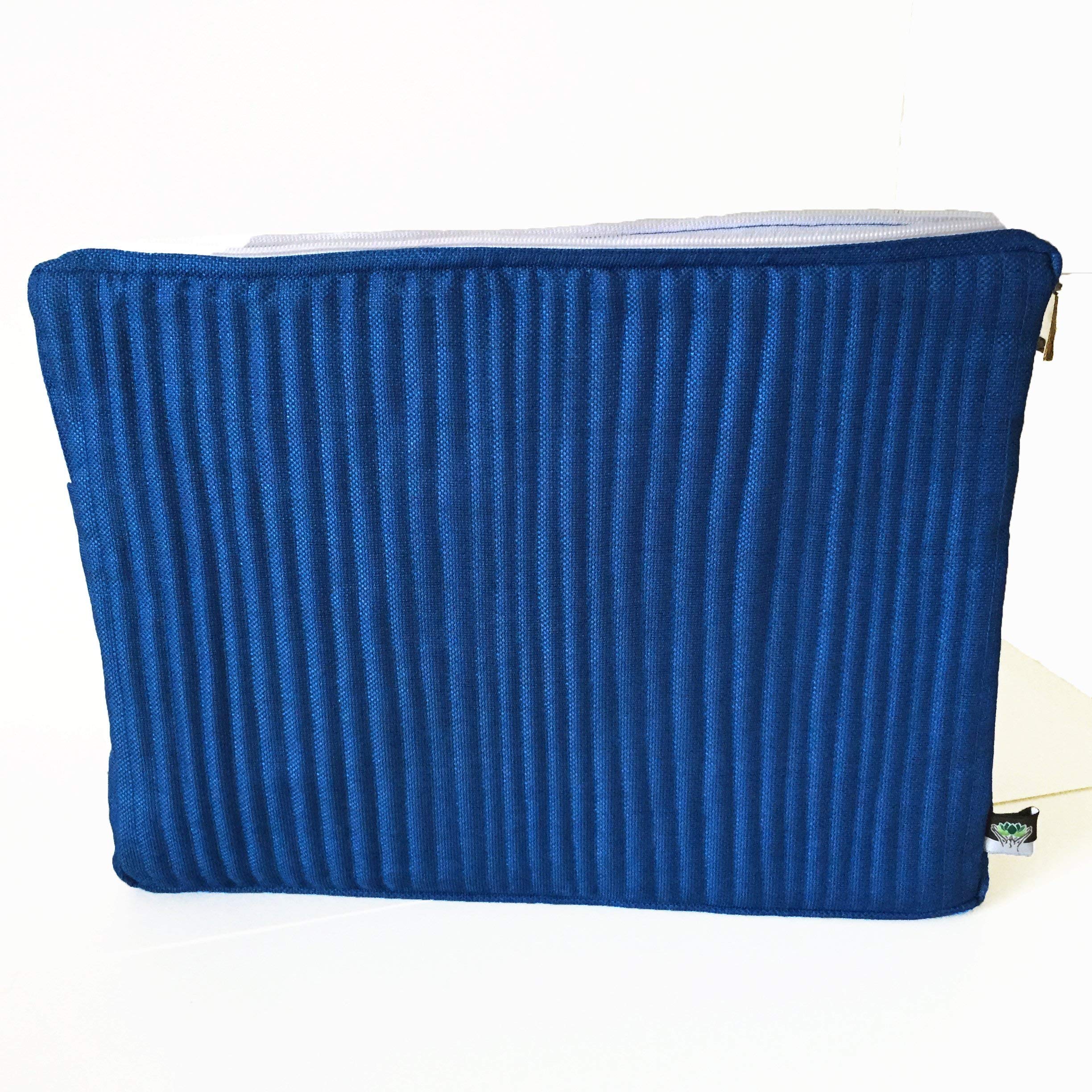 Premium 13 Inch MacBook Pro Laptop Case - Blue Fair Trade Computer Sleeve & Protective Bag for Travel, Work & School | Durable MacBook Accessory for Commuting, Business Trips & Daily Use
