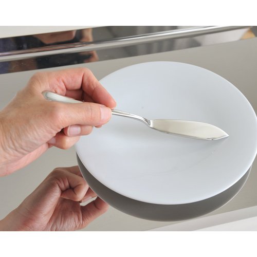 Alessi Caccia Fish Knife - Premium Stainless Steel Silver Cutlery for Fine Dining & Seafood Lovers | Elegant Table Setting & Gourmet Cooking Essential