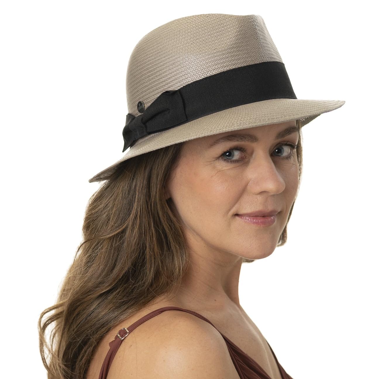 Lierys Lesina Women's Straw Hat - Handmade in Italy - Summer Beach Hat for Women - Perfect for Vacations, Outdoor Activities & Sun Protection