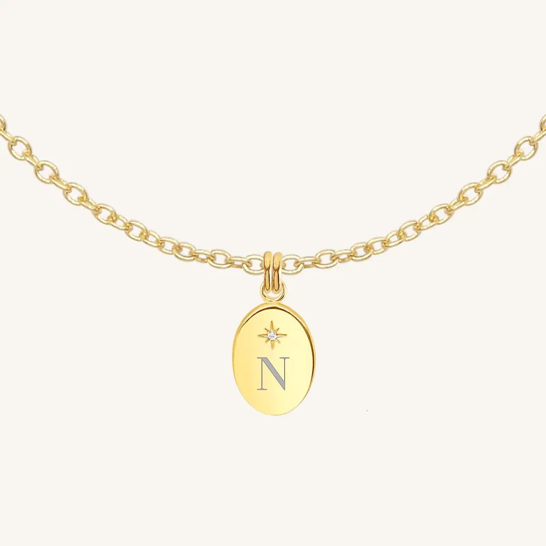 Etch Vida Personalized Name Necklace - Custom Engraved Jewelry for Women - Perfect Gift for Mom, Wife, Daughter | Birthday, Anniversary, Valentine's Day