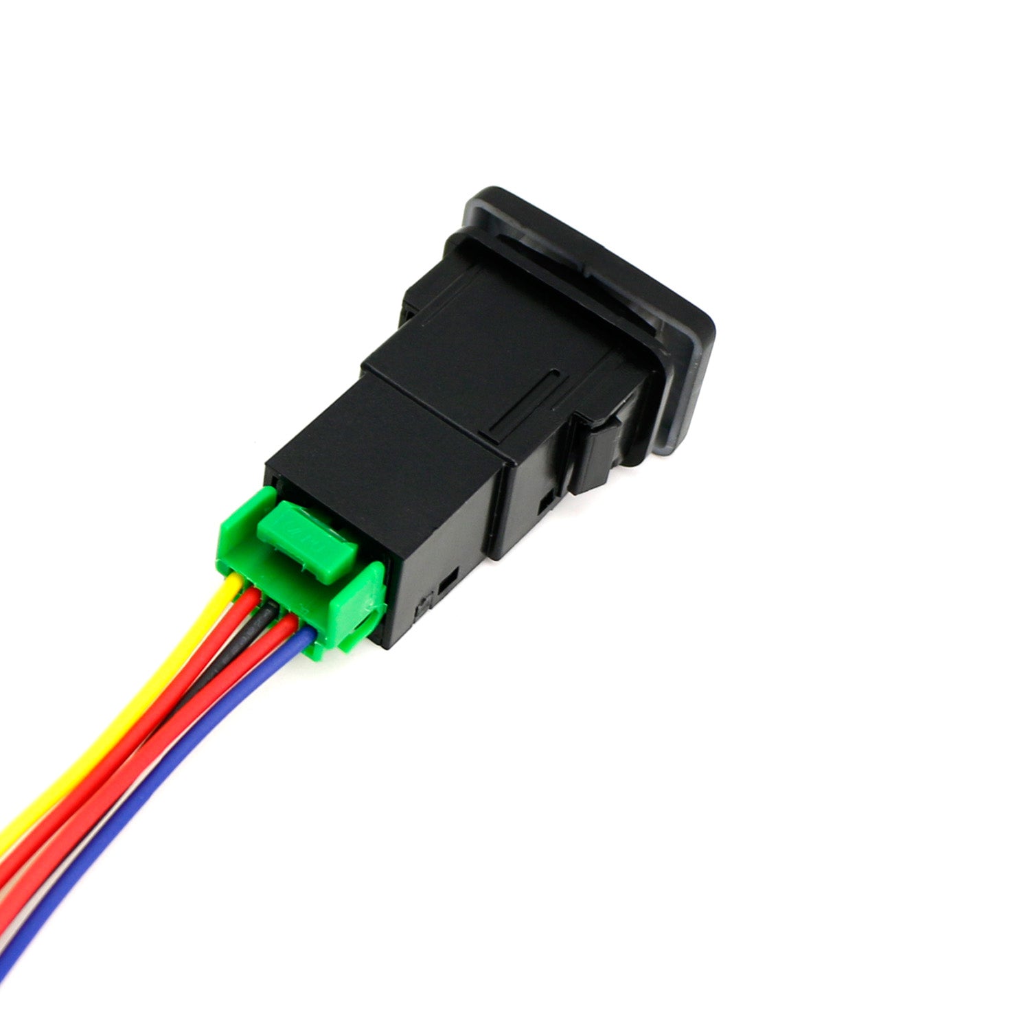12V Dual Push Button Switch with LED Light Bar for Toyota Fog Lights & DRL - Perfect for Off-Roading, Truck Accessories & Vehicle Customization